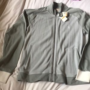 NWT Herring bone Penguin zip up jacket